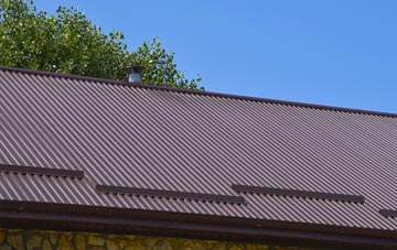 typical Webscott corrugated roof uses